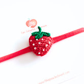 Berry Sweet Crochet Headband
